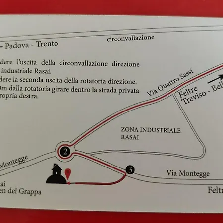 Casa Castegner - Pensjonat Seren del Grappa
